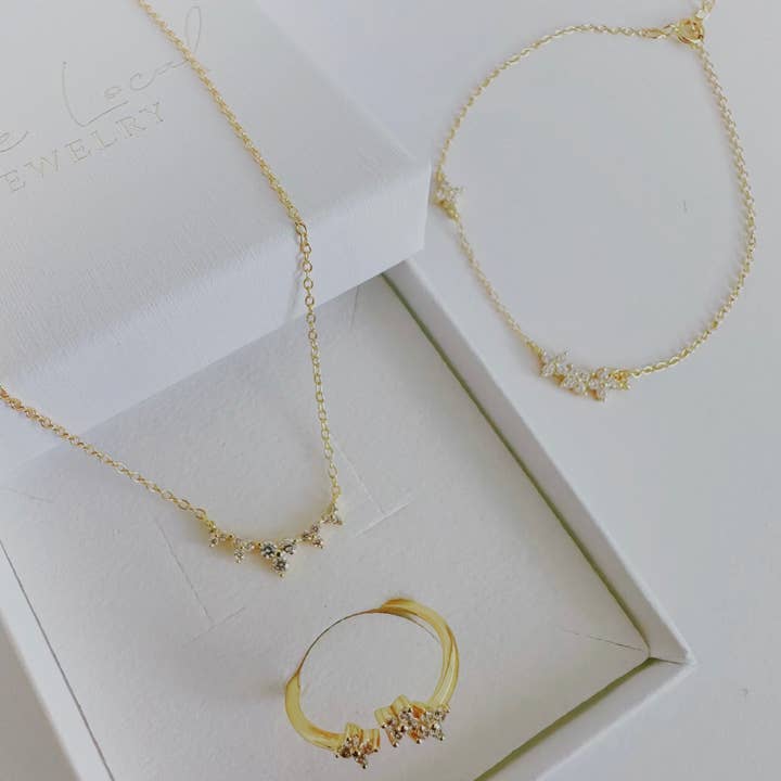 CONJUNTO GRACE SPARKLE para venta al por mayor de Love Local Jewelry