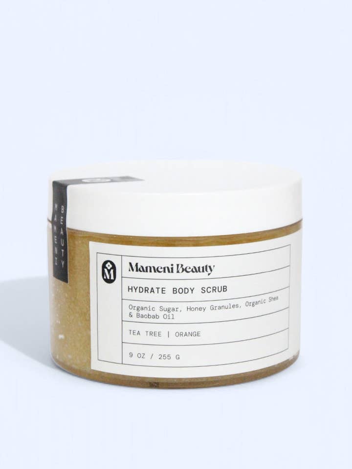 Hydrate Body Scrub - Apothecary Brand for wholesale by Mameni Beauty