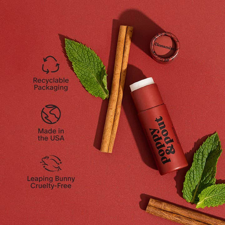 Poppy & Pout - Wholesale Lip Balm - Lip Balm, Cinnamint