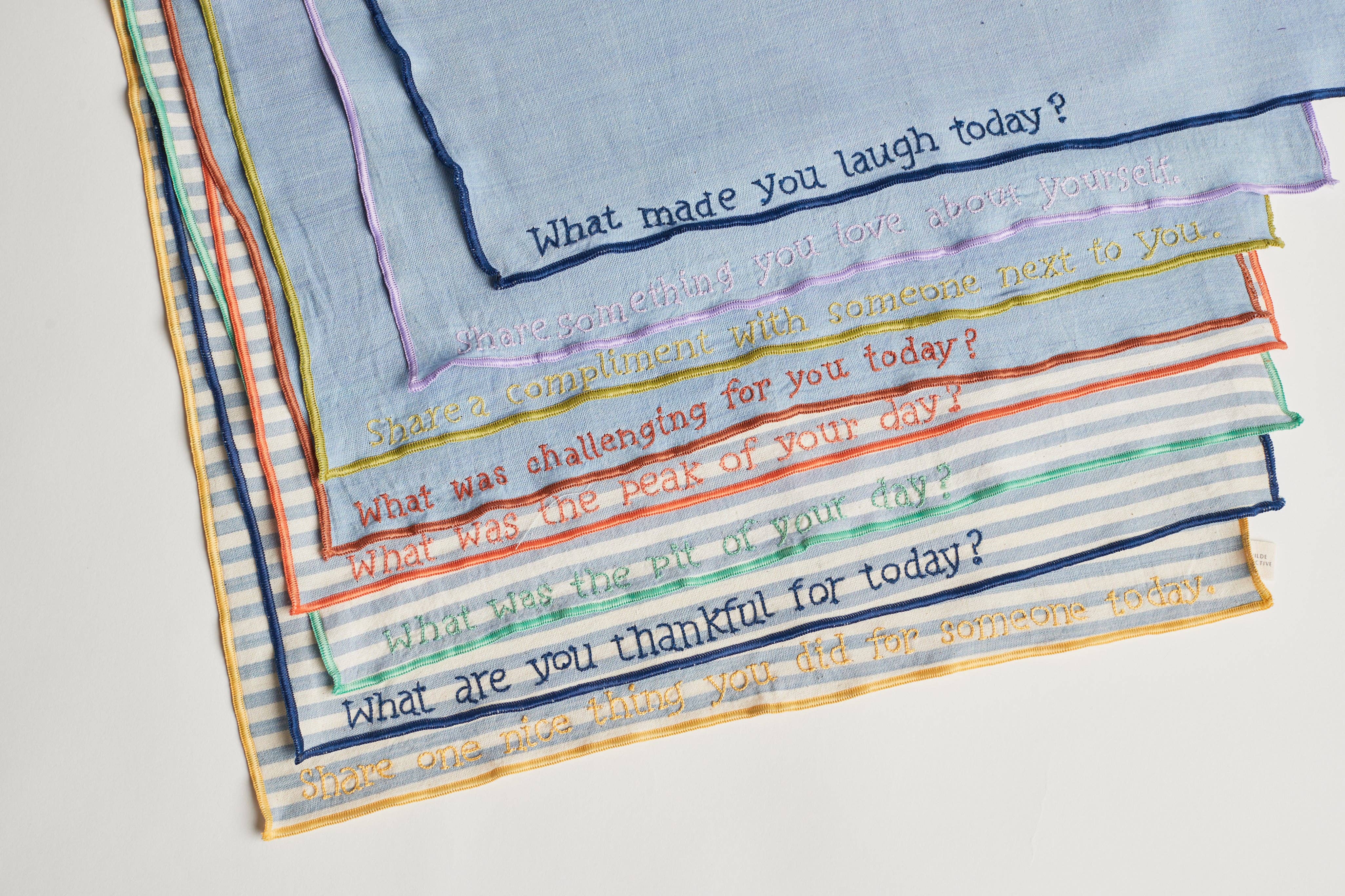 A Wilde Collective - Wholesale Dinner & Cloth Napkin - Handwoven Conversation Dinner Napkins2