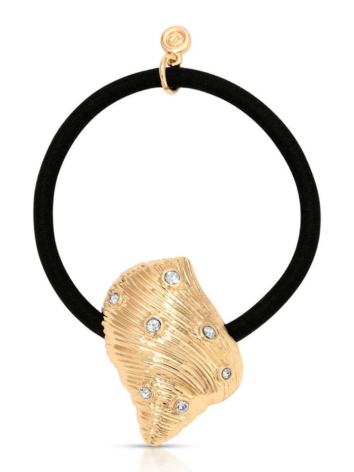 Attache-cheveux Soleil Shell pour la vente par Ettika