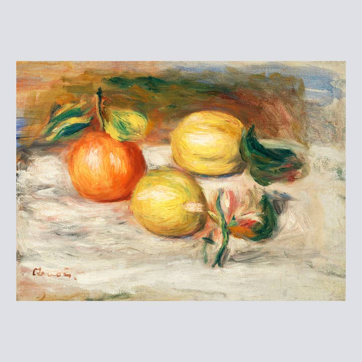 Citrons et Orange (1913) Impression d'art fine pour la vente par Milisima Studio