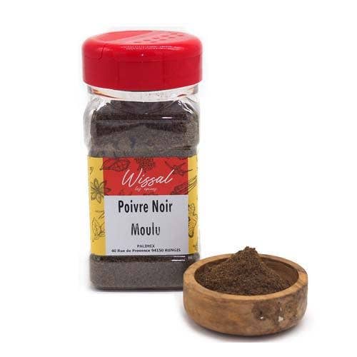 Wissal Select Pot - GROUND BLACK PEPPER - 12x170g for wholesale by MEYVA / PALIMEX