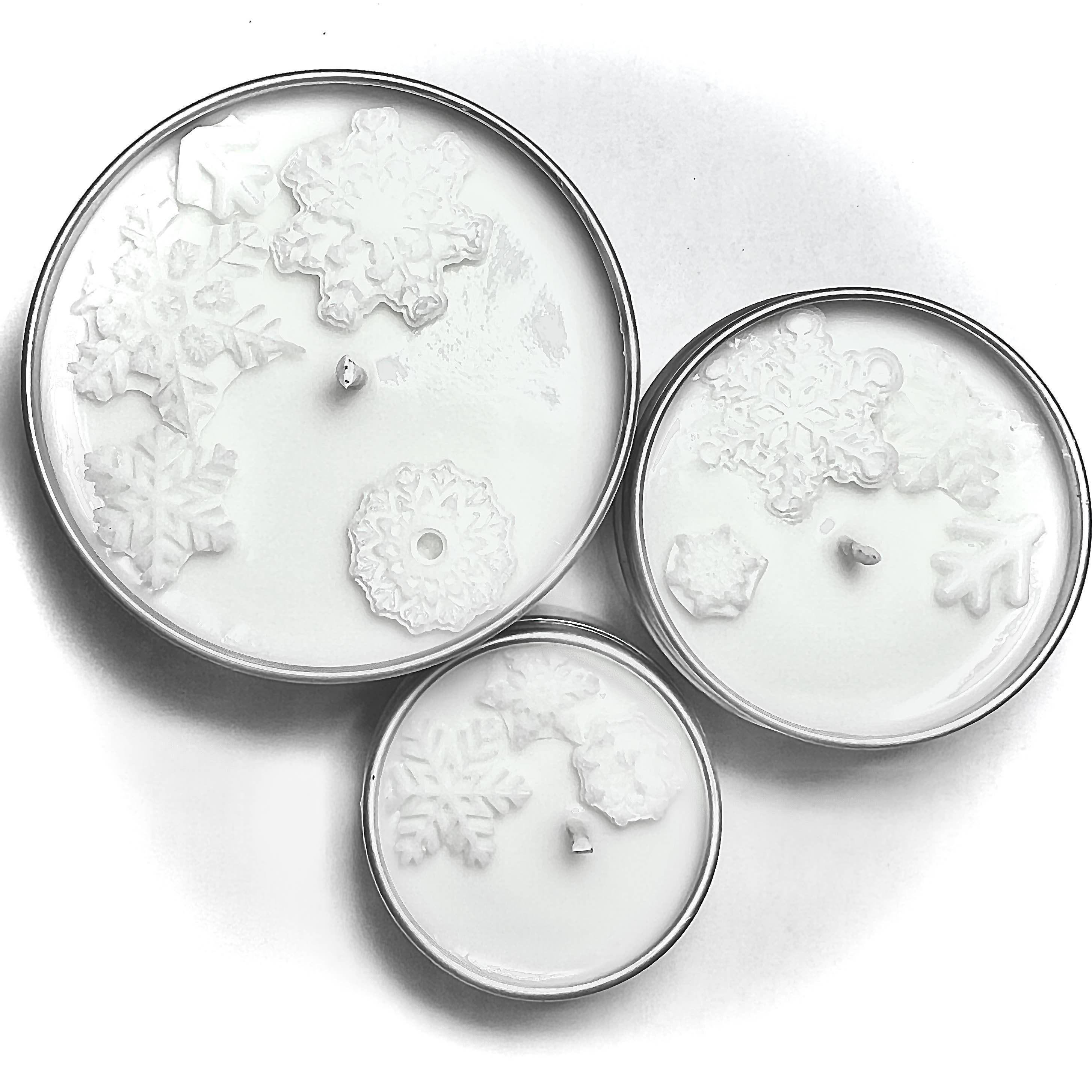 No Ennui - Wholesale Travel Candles - "Snow Day" Artisanal Winter Blend Soy Candle2