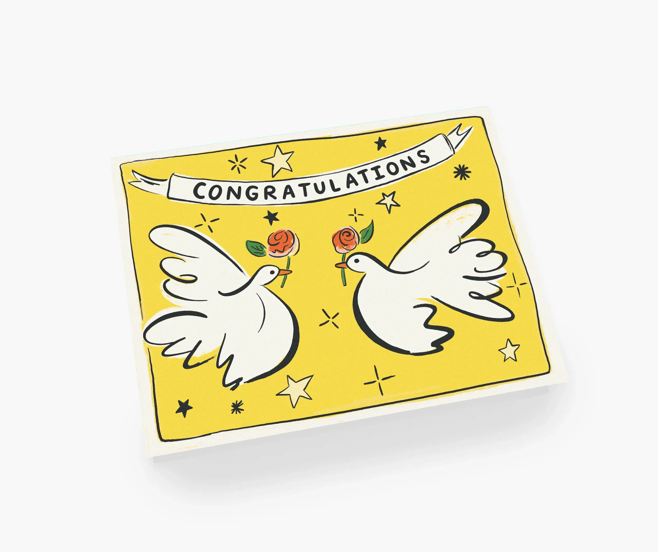 Courage Card Co. - Wholesale Wedding Card - Congrats Dove1