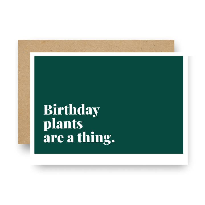 Carte d'enceinte Birthday Plants Aare a Thing pour la vente par Careerlog