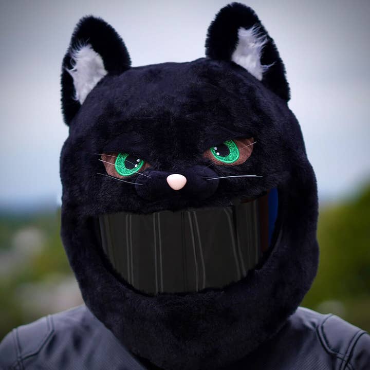 Moto Loot - Wholesale Costume - Unisex - Motorcycle Helmet Cover - Cat