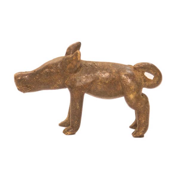 Vintage donker varken brons goud gewicht voor wholesale door Old New House