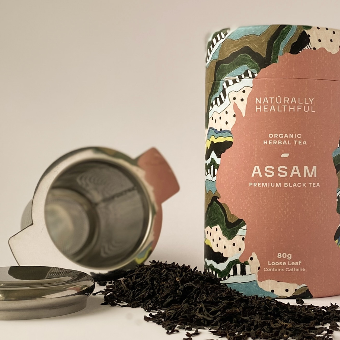 Naturally Healthful – wholesale Loose tea – Assam premium black tea - 32 serves3