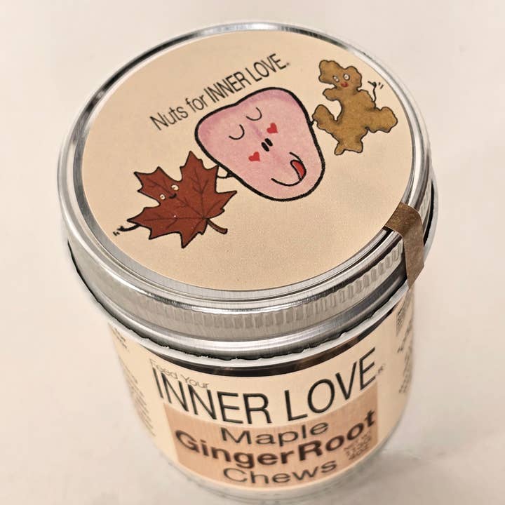 Nuts for INNER LOVE - Wholesale Dried/Dehydrated Fruit - Maple Ginger Root Chews2