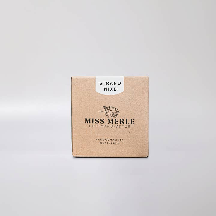 MISS MERLE Duftmanufaktur - Wholesale Jar/Filled Candle - Scented Candle BEACH MERMAID – Coconut Milk & Sea Salt4
