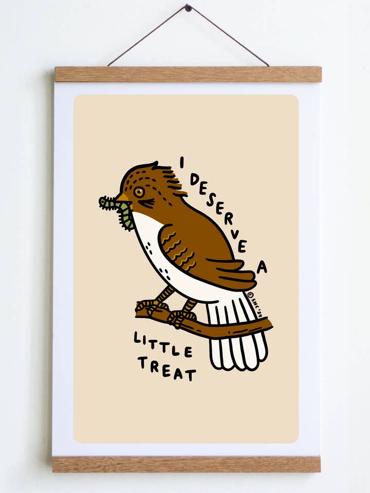 Little Treat Print for wholesale by Stay Home Club