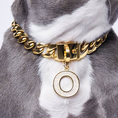 Etiqueta de joyería con la letra inicial - O para venta al por mayor de Spark Paws