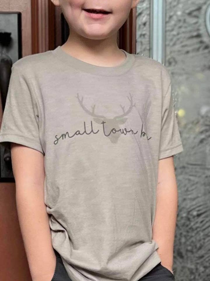 Small town Boy-Toddler and Kids Shirt for wholesale by Great Day Made