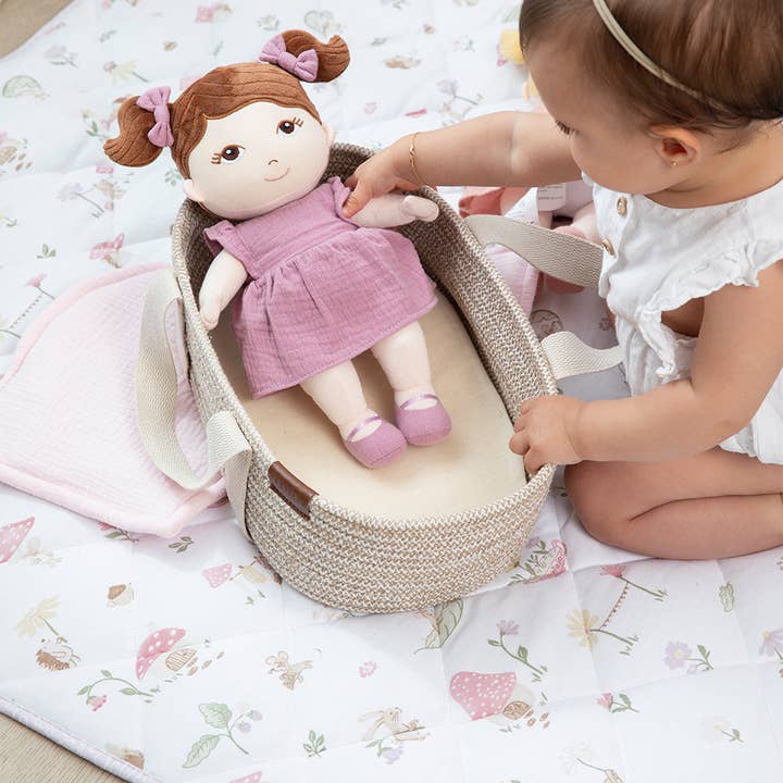 Living Textiles - Wholesale Cot/crib sheets - Organic Reversible Cot Comforter - Whimsical Wonderland4