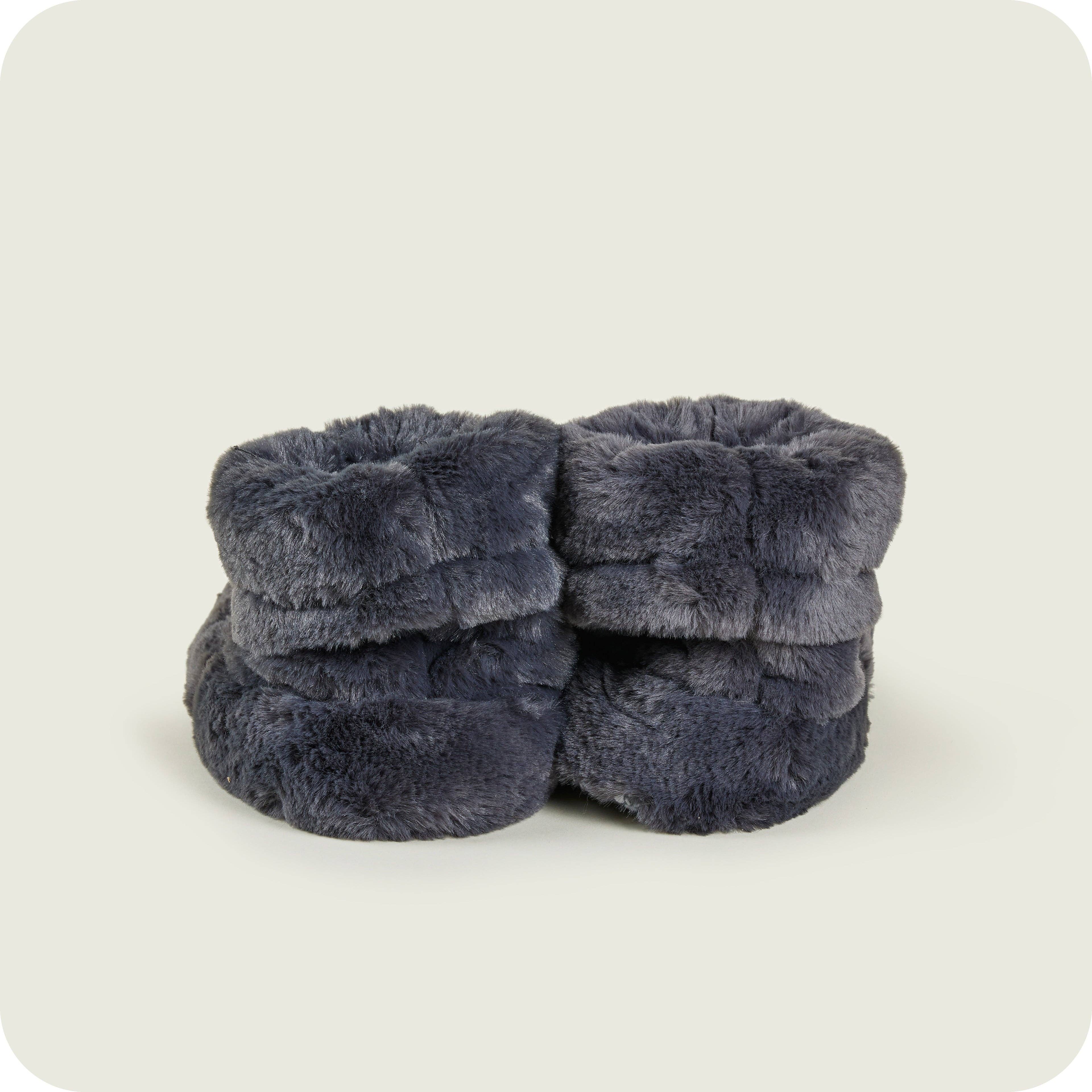 Warmies - Wholesale Slippers - Women's - Warmies Luxury Charcoal Boots3