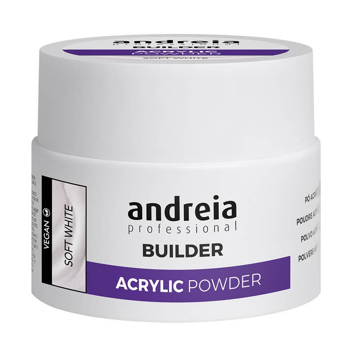 Andreia Professional Polvere Acrilica per Unghie - Bianco Morbido - 35g per la vendita all'ingrosso da parte di Andreia Professional