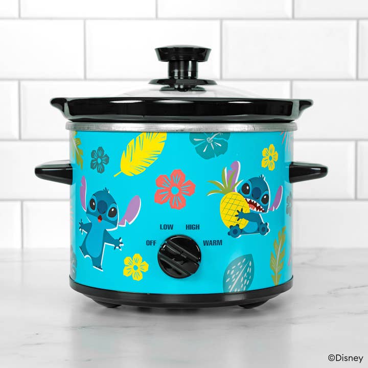 Uncanny Brands - Wholesale Kitchen Appliance - Uncanny Brands Disney Lilo & Stitch 2-Qt Slow Cooker1
