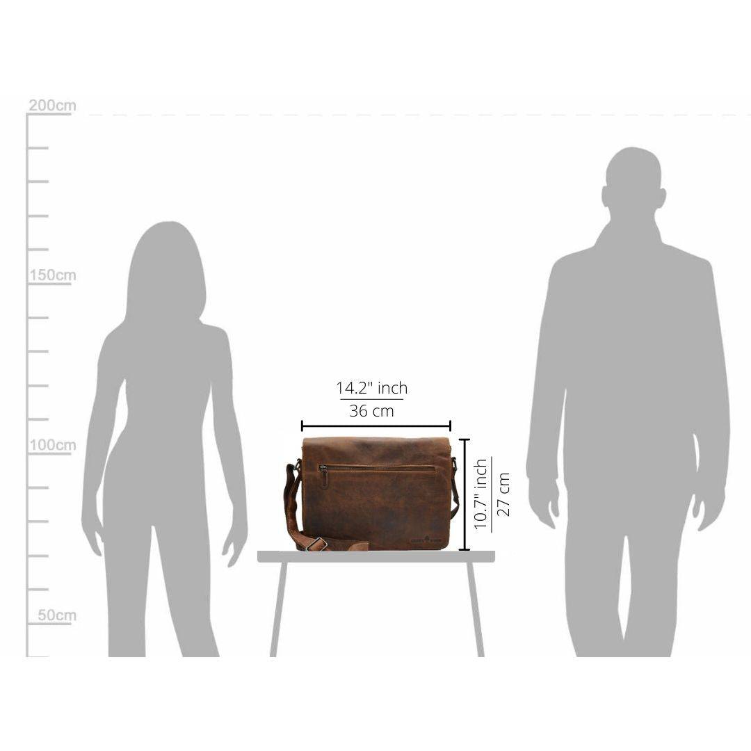 Greenwood Leather - Wholesale Laptop Bag - Unisex - Leather Laptop Bag Berlin GW58812