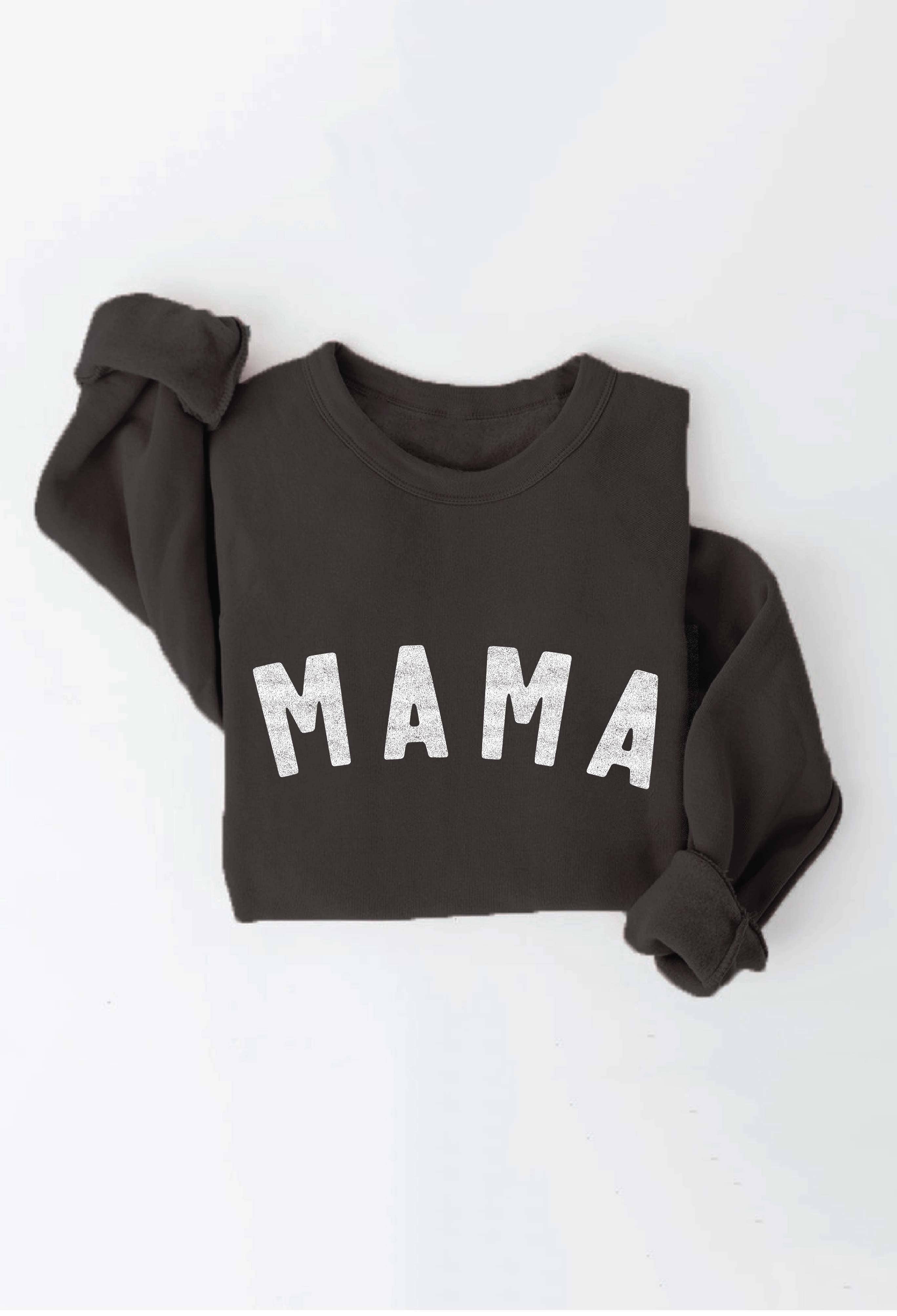 OAT COLLECTIVE - Vente Sweat-shirt à imprimés – femme - Chandail à motif graphique MAMA - Vêtements d'intérieur0