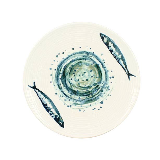 Novastyl - Wholesale Dinner Plate - Dessert plate sardine
20cm in stoneware0