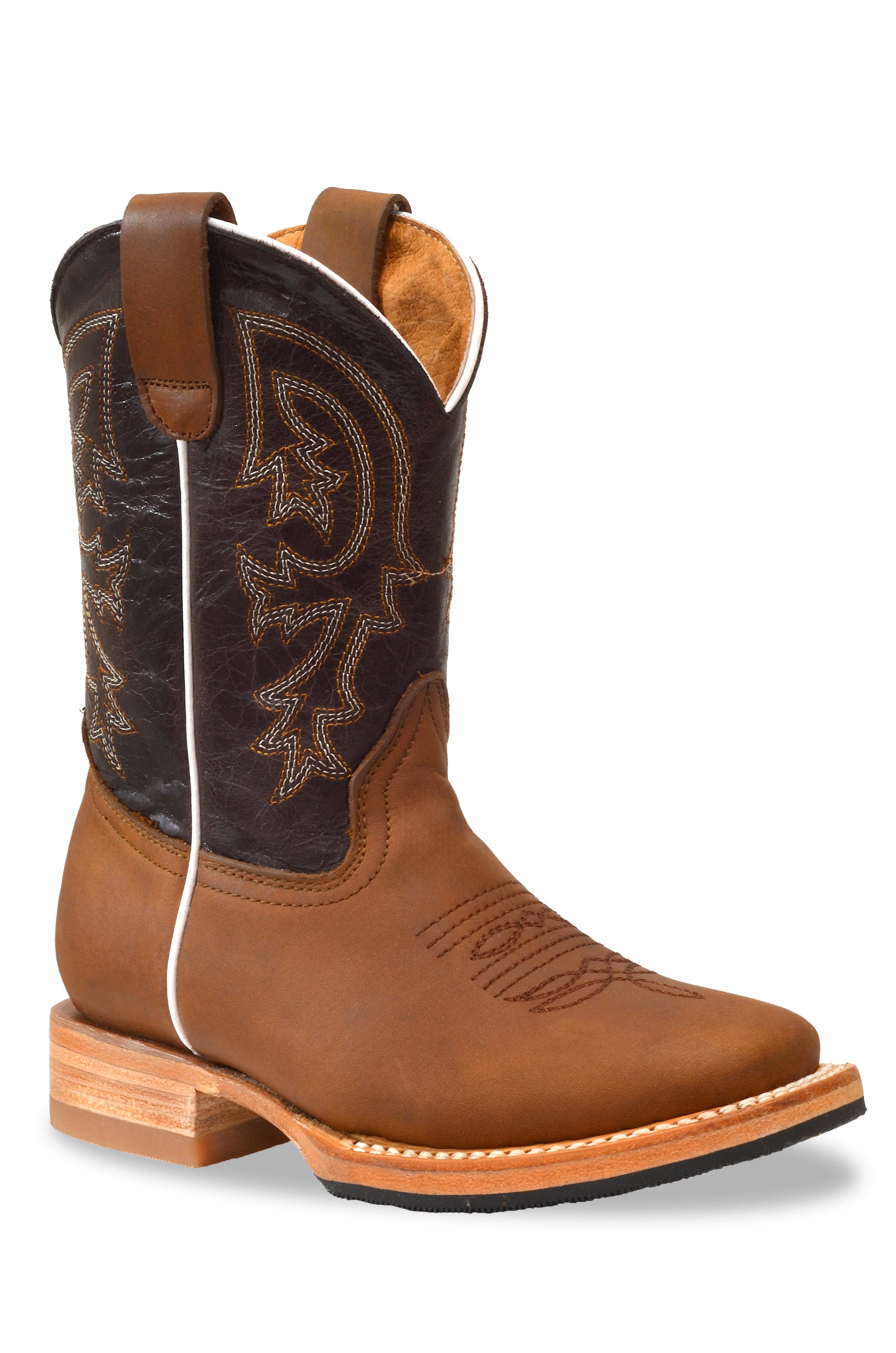 3103 COFFEE KIDS WIDE SQUARE BOOT for wholesale on Faire4