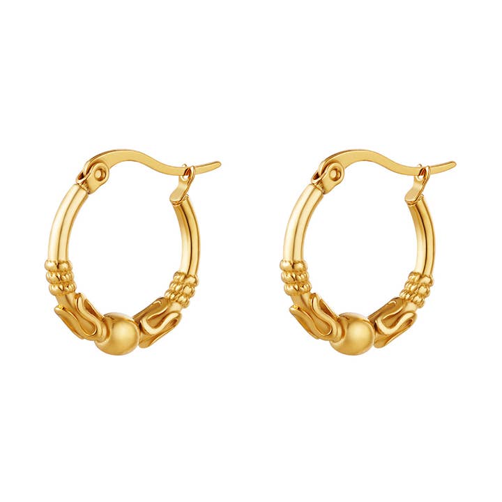 Komplizierte hoops aus Edelstahl für den Großhandel von SHINE BUY