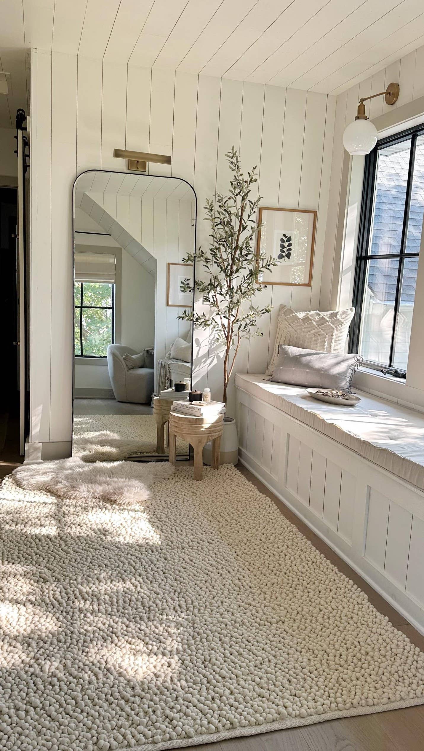 Rich Class Decor - Wholesale Area Rug - Boucle Ivory Natural wool Texture Bespoke Rug4