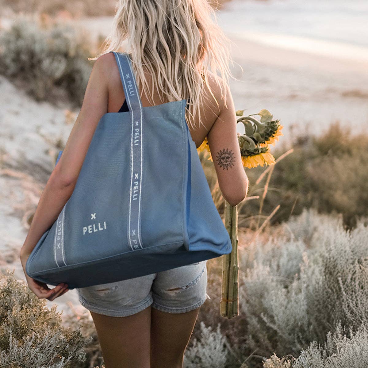 Delfín Gris Bolso de lona Tamarama Deluxe en color gris delfín de venta al por mayor en Faire0