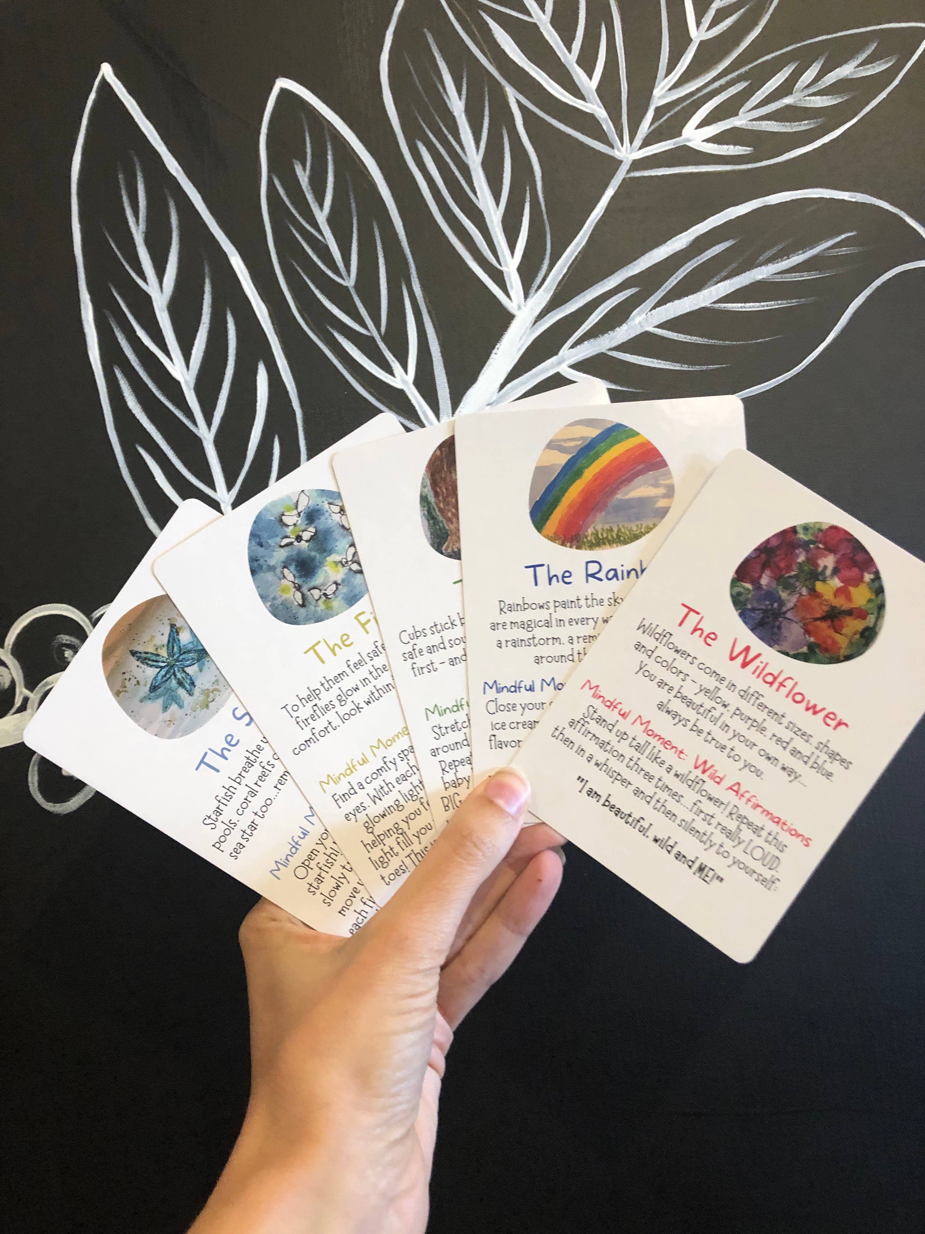 Healthy Chicks - Wholesale Learning Cards - Kids & Baby - "Mindful & Magical Me" Kids Inspiration Deck1