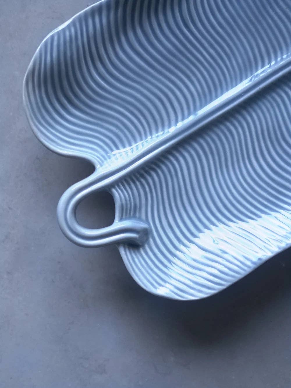 CerAmor Cerâmica - Wholesale Decorative Tray - Palm Leaf Alley3