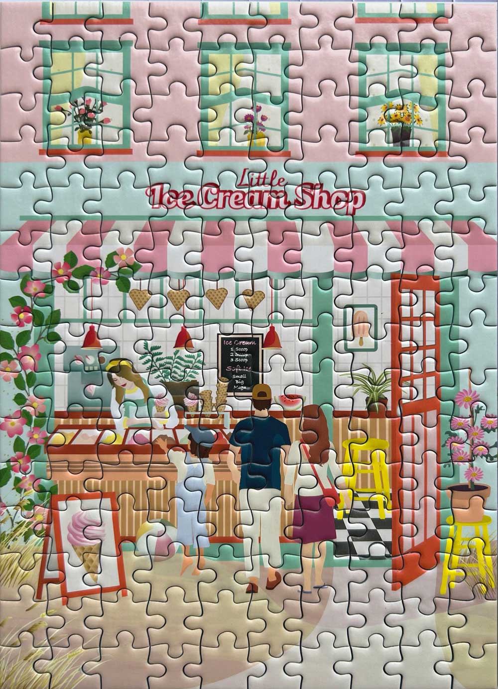 ViSSEVASSE - Venta al por mayor Puzle - Adultos - PEQUEÑA HELADERÍA - ROMPECABEZAS - con 150 piezas2