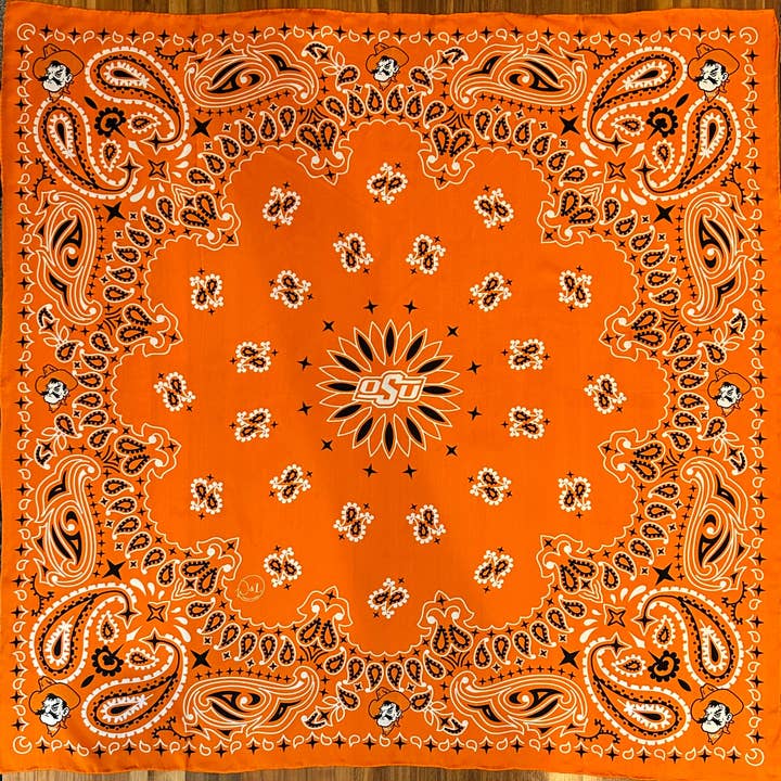 OSU Bandana Scarf for wholesale by William and Lauren
