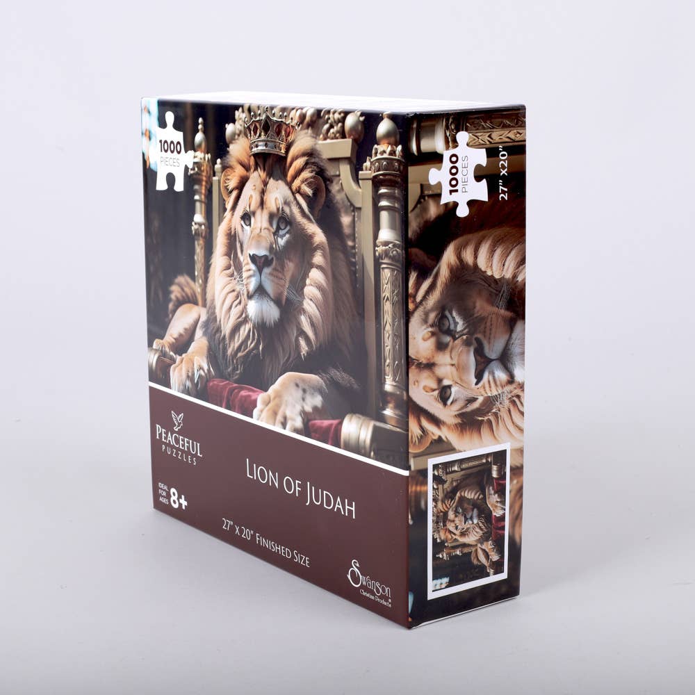 Swanson Christian Products - Wholesale Puzzle - Adult - Puzzle Lion of Judah 1000PCS1