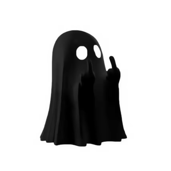Holiday Farm - Wholesale Decorative Figurine - Index Finger Ghost Statues for In Bulk Tabletop Decor1