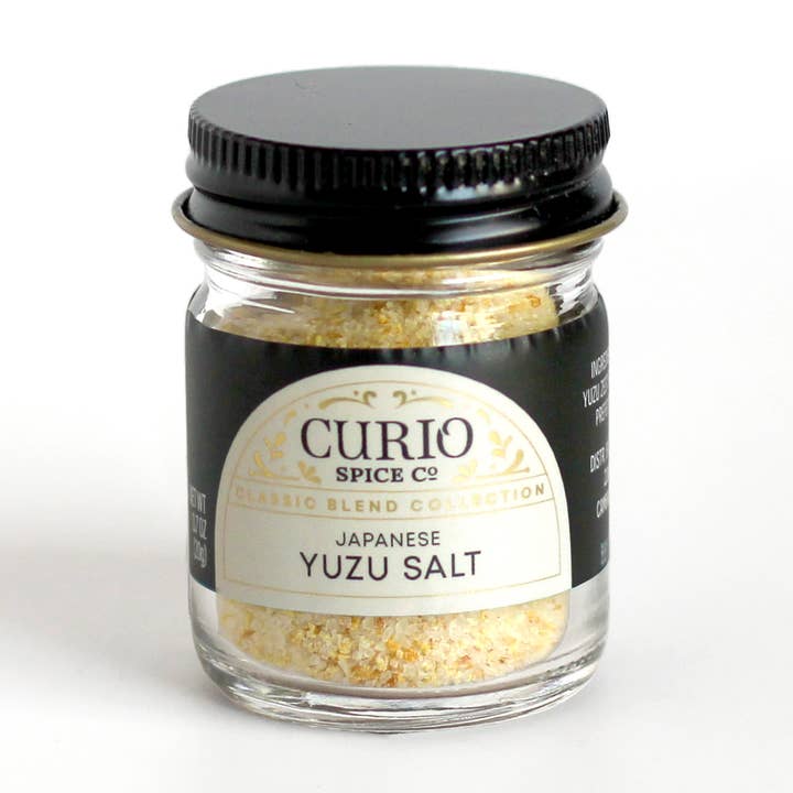 Japanese Yuzu Citrus Sea Salt Blend for wholesale by Curio Spice Co