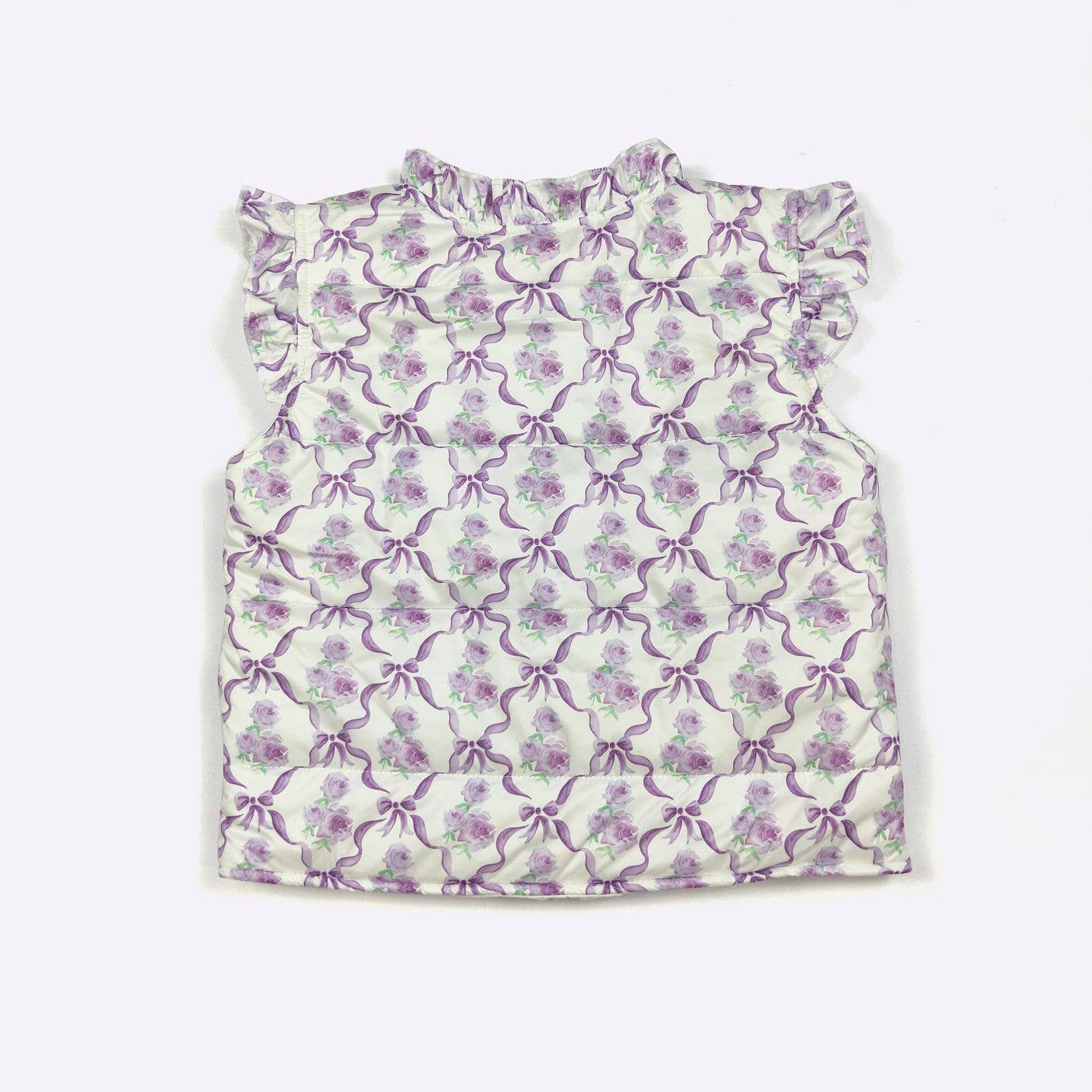 Clover Cottage - Wholesale Outerwear Vest - Kids - Violet Vine Girls Vest5