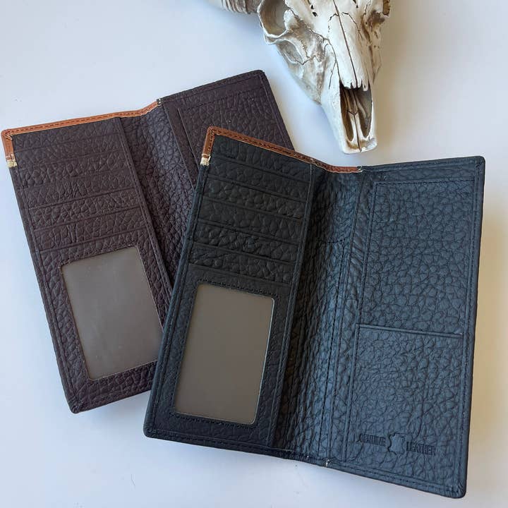 Boho Ranch Shop - Wholesale Wallet - Women's - Bifold Wallet Genuine Tooled Leather Bi-Fold Wallet