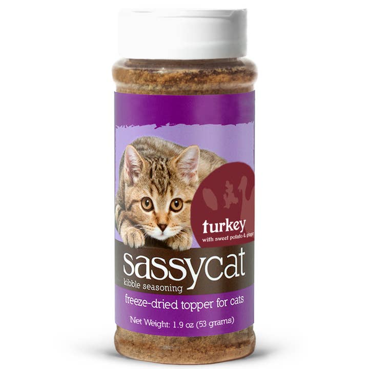 Herbsmith - Wholesale Pet Treats - Cat - Sassy Cat Kibble Seasoning