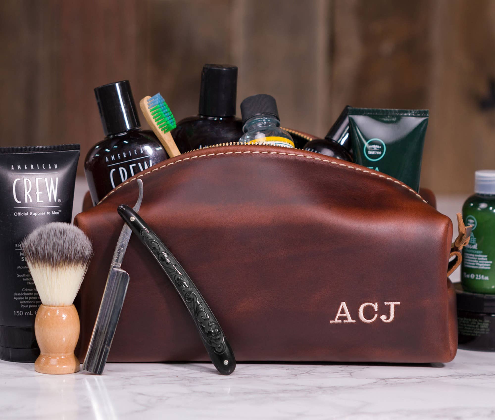 Lifetime Leather Co - Wholesale Toilettas - Heren - Leren toilettas5