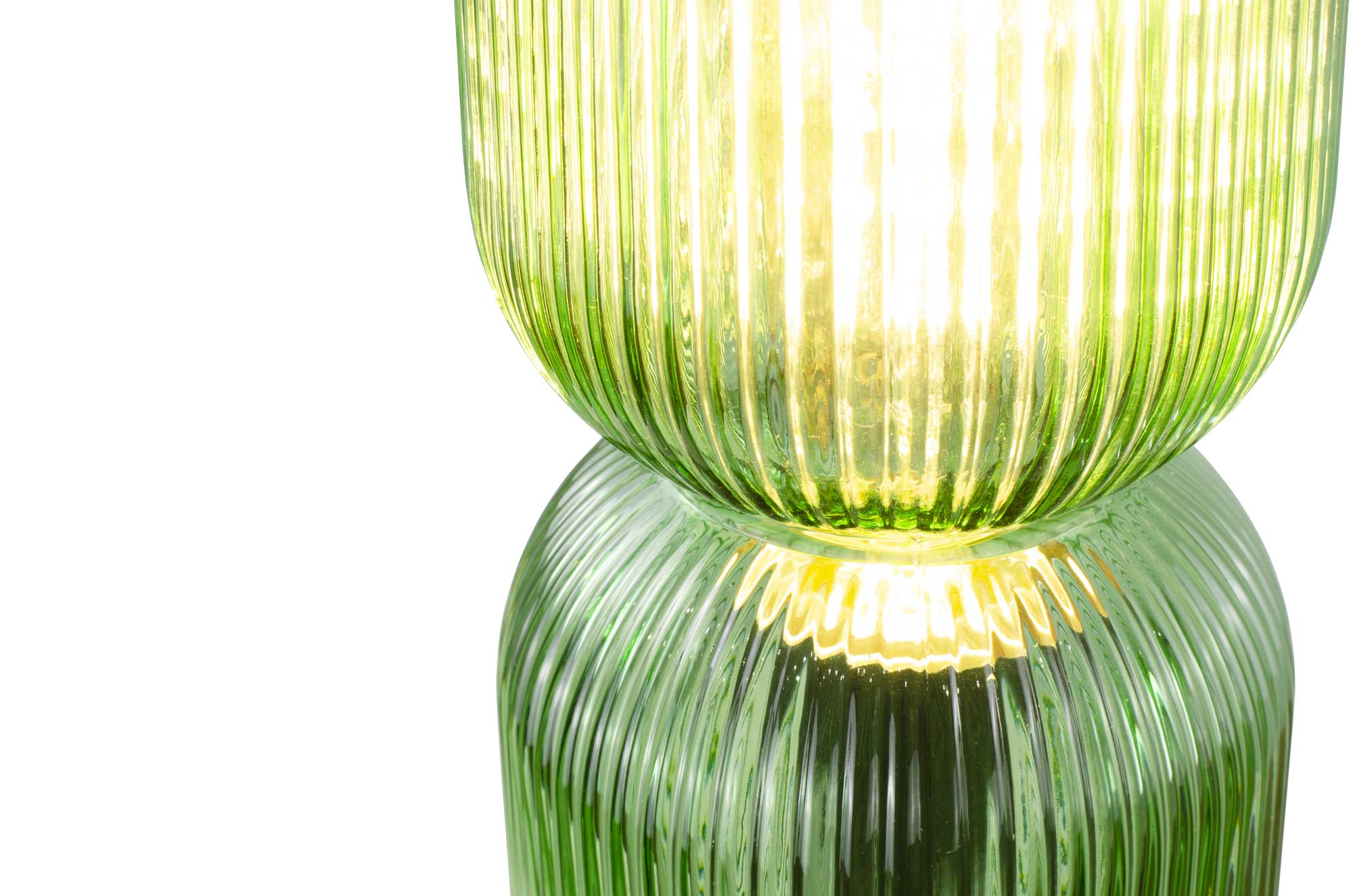 C-Création – Großhandel Stehlampen – Charmy farbige Tischlampe aus geriffeltem Glas34