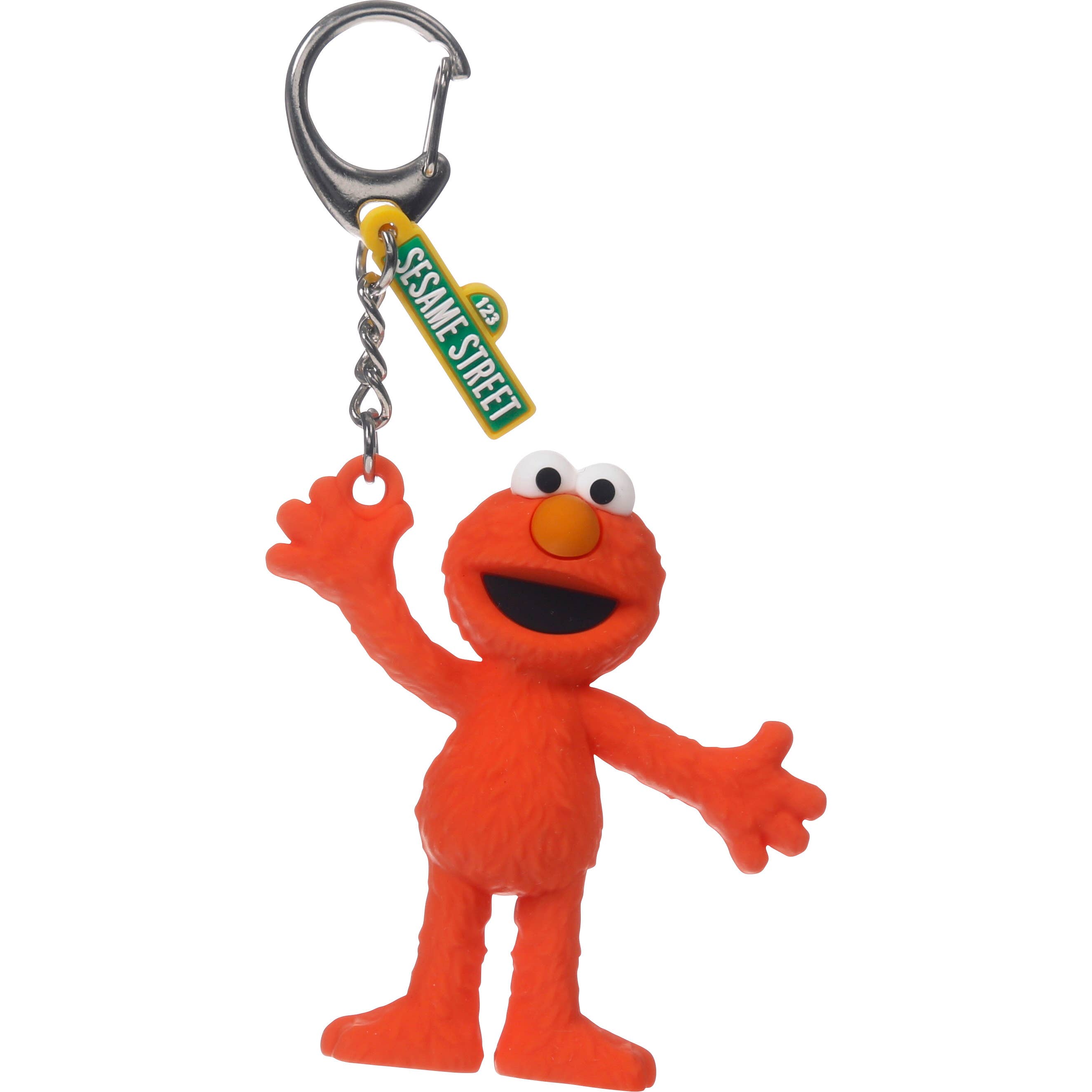 Precious Moments - Wholesale Keychain - Unisex - Precious Moments Sesame Street Elmo Backpack Clip0