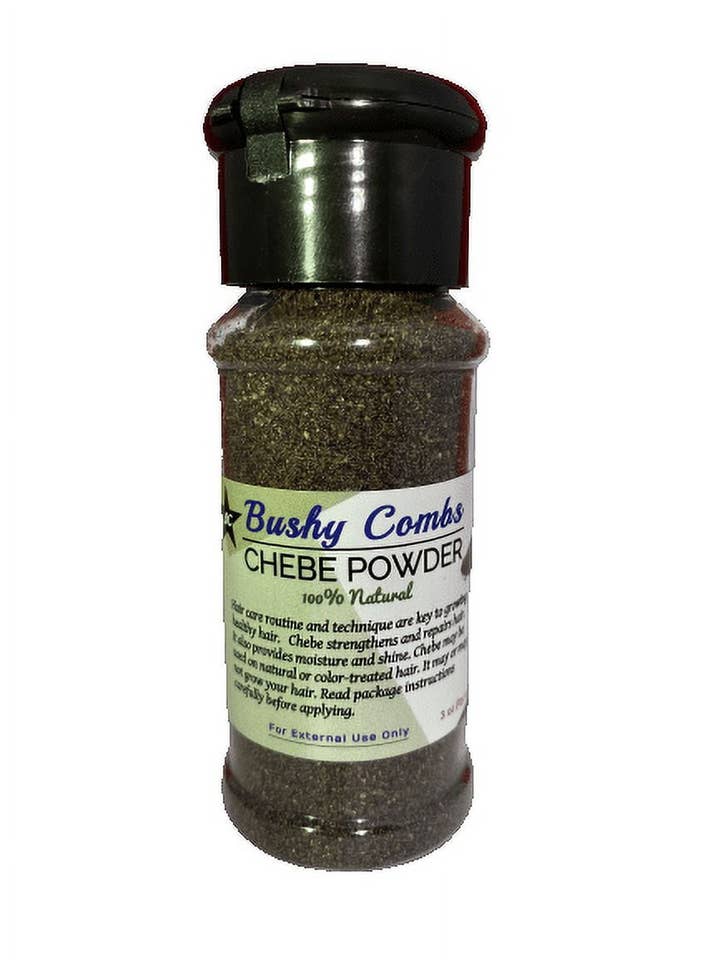 Bushy Combs Chebe Powder- For Hair Growth for wholesale by Bushy Combs Herbal Haircare Inc