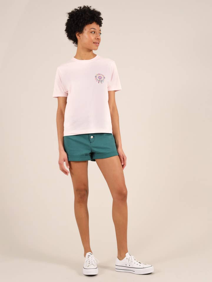 Ferris Wheel Organic Tee for wholesale by blonde gone rogue