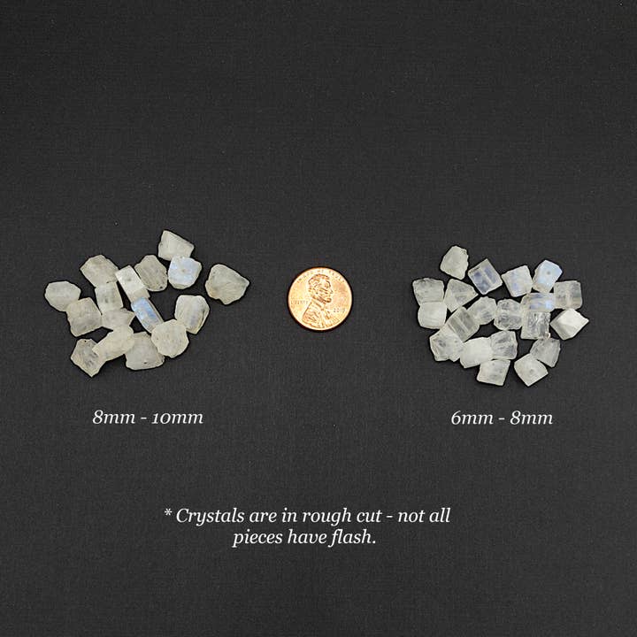 UBNY Collection - Wholesale Individual charm/pendant - Natural Moonstone Gemstone Beads • Birthstone for Jewelry1