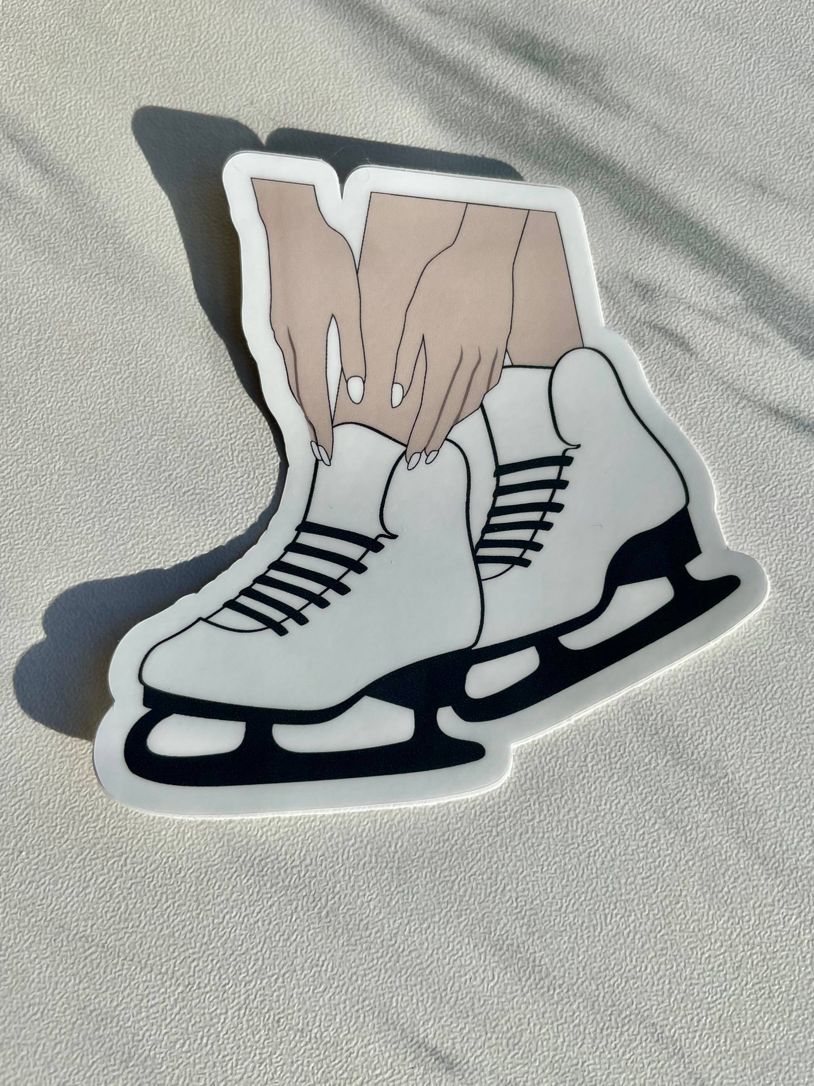 Denali & Co. - Wholesale Sticker - Lace Up for Greatness Vinyl Sticker, 2.8" x 3"1