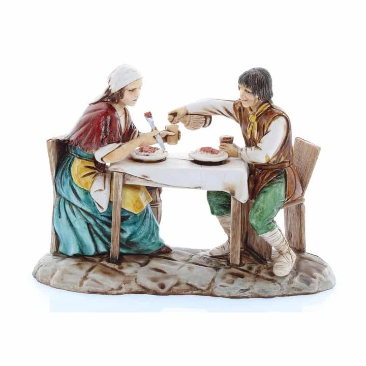 Groupe Homme Et Femme À La Table Standard 10 pour la vente par Moranduzzo