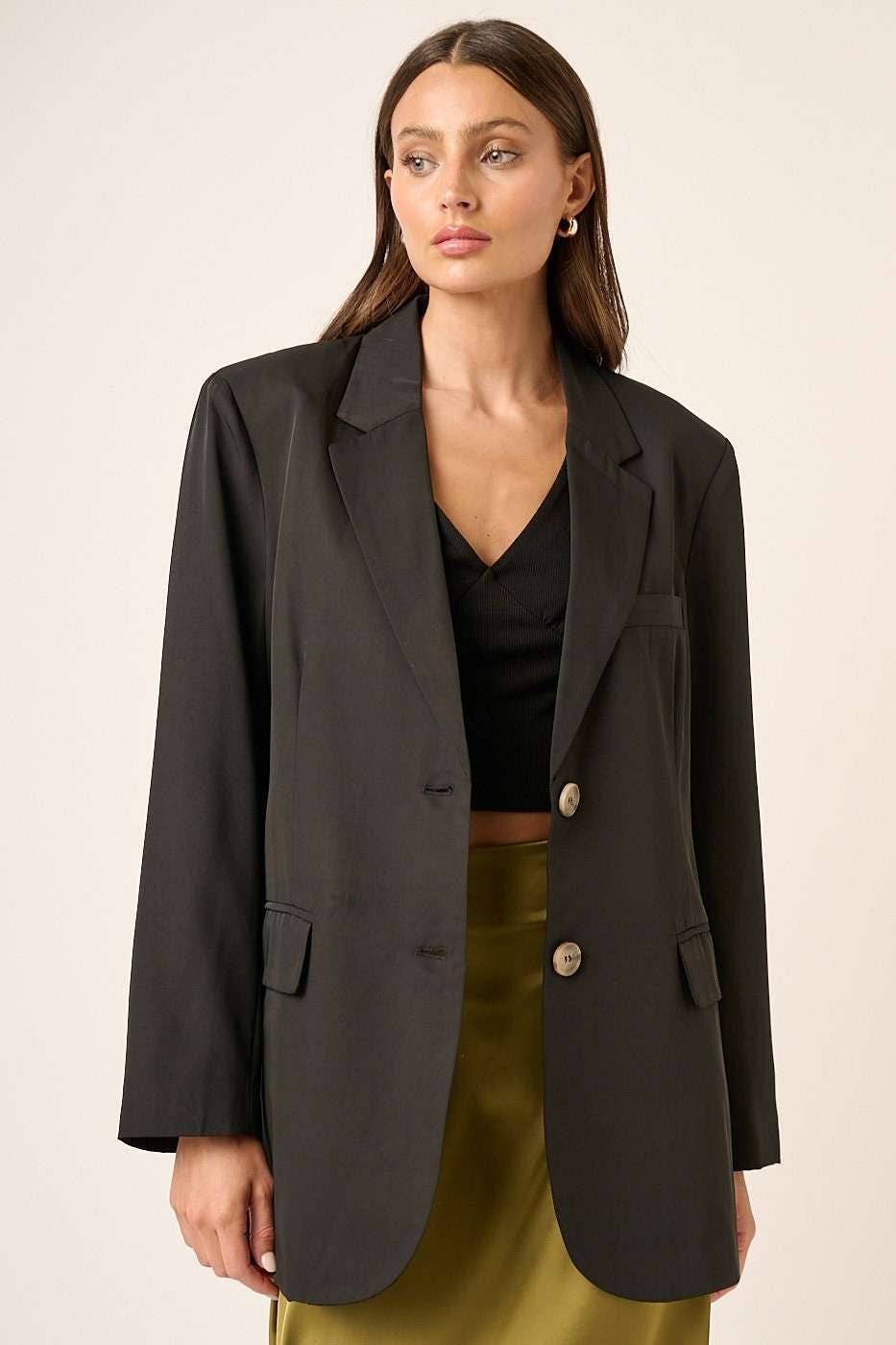 mittoshop - Wholesale Blazer - Women's - BOYFRIEND OVERSIZED BLAZER5