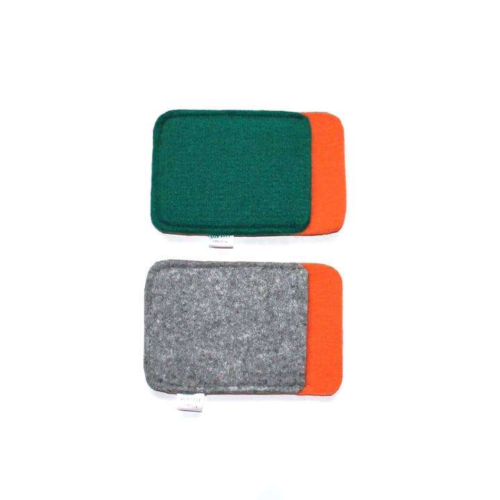 Cardholder Tangerine+ for wholesale by Lux Felt London