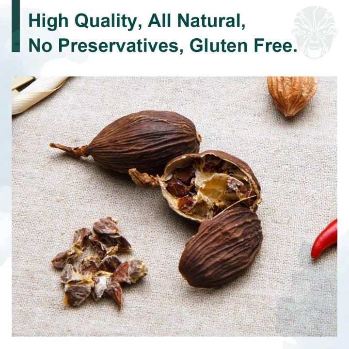 soeos - Vente Herbes aromatiques - Graines de cardamome chinoise Soeos, Amomum Tsaoko, Caoguo, 1lb3